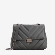 Сумка через плечо (кросс-боди) средняя Regina Notte Dark grey 1