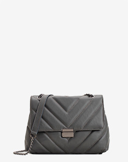 Сумка через плече (крос-боді) середня Regina Notte Dark grey