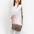 Сумка через плече (крос-боді) маленька Regina Notte Dark taupe 4