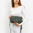 Сумка через плечо (кросс-боди) маленькая Regina Notte Dark green 4