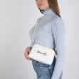 Сумка через плече (крос-боді) маленька Regina Notte White 4