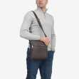 Сумка через плечо (кросс-боди) маленькая InBag Brown 4