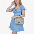 Сумка через плече (крос-боді) середня Regina Notte Light-grey 4