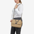 Сумка через плече (крос-боді) маленька Regina Notte Light taupe 4