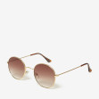 Сонцезахисні окуляри жіночі InBag Sunglasses LS4846 Brown Gold з чохлом 2