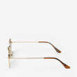 Сонцезахисні окуляри жіночі InBag Sunglasses LS4846 Brown Gold з чохлом 3