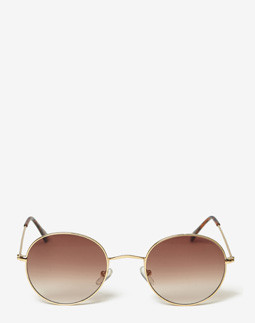 Сонцезахисні окуляри жіночі InBag Sunglasses LS4846 Brown Gold з чохлом