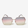 Сонцезахисні окуляри жіночі InBag Sunglasses LS5623 Gradient Violet Gold з чохлом 1