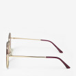 Сонцезахисні окуляри жіночі InBag Sunglasses LS5623 Gradient Violet Gold з чохлом 3