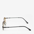 Сонцезахисні окуляри жіночі InBag Sunglasses LS5647 Brown Black з чохлом 3