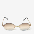 Сонцезахисні окуляри жіночі InBag Sunglasses LS5647 Gradient Light brown Gold з чохлом 1