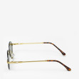 Солнцезащитные очки женские InBag Sunglasses LS5647 Dark green Gold с чехлом 3