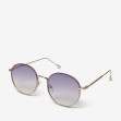 Сонцезахисні окуляри жіночі InBag Sunglasses LS5654 Gradient Violet Gold з чохлом 2