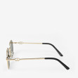 Солнцезащитные очки женские InBag Sunglasses LS5661 Black Gold с чехлом 3