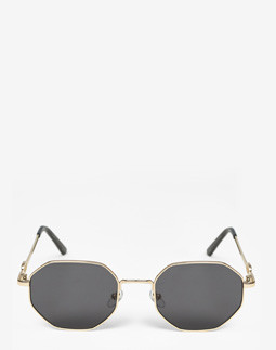 Сонцезахисні окуляри жіночі InBag Sunglasses LS5661 Black Gold з чохлом