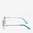 Сонцезахисні окуляри жіночі InBag Sunglasses LS5661 Gradient Blue Silver з чохлом 3