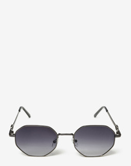 Сонцезахисні окуляри жіночі InBag Sunglasses LS5661 Gradient Black Black з чохлом