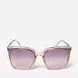 Сонцезахисні окуляри жіночі InBag Sunglasses LS7765 Gradient Violet з чохлом 1