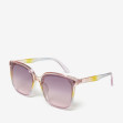 Сонцезахисні окуляри жіночі InBag Sunglasses LS7765 Gradient Violet з чохлом 2