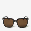 Солнцезащитные очки женские InBag Sunglasses LS7765 Dark brown с чехлом 1