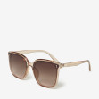Солнцезащитные очки женские InBag Sunglasses LS7765 Brown с чехлом 2