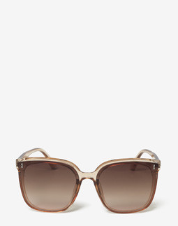 Сонцезахисні окуляри жіночі InBag Sunglasses LS7765 Brown з чохлом
