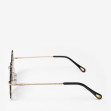 Сонцезахисні окуляри жіночі InBag Sunglasses LS8061 Gradient Brown Gold з чохлом 3