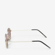 Солнцезащитные очки женские InBag Sunglasses LS9065 Powder Gold с чехлом 3