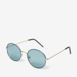 Сонцезахисні окуляри жіночі InBag Sunglasses LS9065 Blue Gold з чохлом 2
