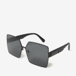 Сонцезахисні окуляри жіночі InBag Sunglasses LS9100 Black з чохлом 2