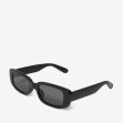 Сонцезахисні окуляри жіночі InBag Sunglasses LS9101 Black з чохлом 2