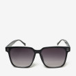 Сонцезахисні окуляри жіночі InBag Sunglasses LS9106 Gradient Black з чохлом 2