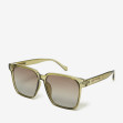 Сонцезахисні окуляри жіночі InBag Sunglasses LS9106 Gradient Brown Green з чохлом 2