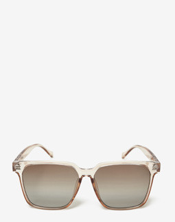 Сонцезахисні окуляри жіночі InBag Sunglasses LS9106 Gradient Brown Powder з чохлом
