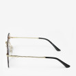 Сонцезахисні окуляри жіночі InBag Sunglasses MA20833 Gradient Brown Gold з чохлом 3