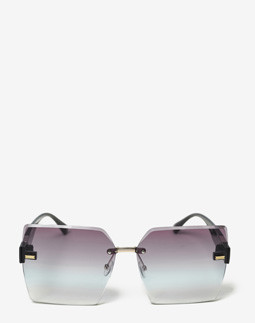 Сонцезахисні окуляри жіночі InBag Sunglasses S1253 Gradient Violet Gold з чохлом