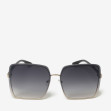 Сонцезахисні окуляри жіночі InBag Sunglasses SM0089-HL259 Gradient Black Gold з чохлом 1