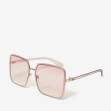 Сонцезахисні окуляри жіночі InBag Sunglasses SM0089-HL259 Gradient Powder Gold з чохлом 2