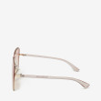 Сонцезахисні окуляри жіночі InBag Sunglasses SM0089-HL259 Gradient Powder Gold з чохлом 3