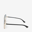 Сонцезахисні окуляри жіночі InBag Sunglasses SM0089-HL259 Gradient Blue Powder Gold з чохлом 3