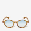Сонцезахисні окуляри жіночі InBag Sunglasses E8073-2 Gradient Blue Brown Round з чохлом 1