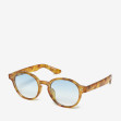 Сонцезахисні окуляри жіночі InBag Sunglasses E8073-2 Gradient Blue Brown Round з чохлом 2