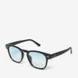 Сонцезахисні окуляри жіночі InBag Sunglasses E8073-2 Gradient Blue Black з чохлом 2