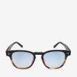 Сонцезахисні окуляри жіночі InBag Sunglasses E8073-2 Gradient Blue Brown з чохлом 3