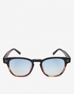 Сонцезахисні окуляри жіночі InBag Sunglasses E8073-2 Gradient Blue Brown з чохлом