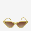 Сонцезахисні окуляри жіночі InBag Sunglasses E8073 Gradient Brown Yellow з чохлом 2