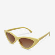 Сонцезахисні окуляри жіночі InBag Sunglasses E8073 Gradient Brown Yellow з чохлом 4