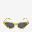 Солнцезащитные очки женские InBag Sunglasses E8073 Black Yellow с чехлом 3