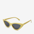 Солнцезащитные очки женские InBag Sunglasses E8073 Black Yellow с чехлом 5