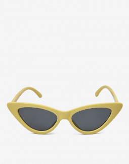 Солнцезащитные очки женские InBag Sunglasses E8073 Black Yellow с чехлом